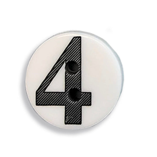"4" Button (white) / JABC