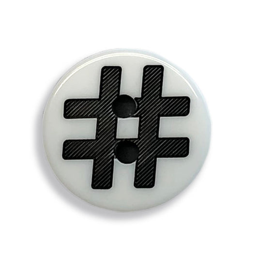 "#" Button (white) / JABC