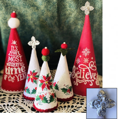 Christmas Cone Series (4 designs) / Keslyn's