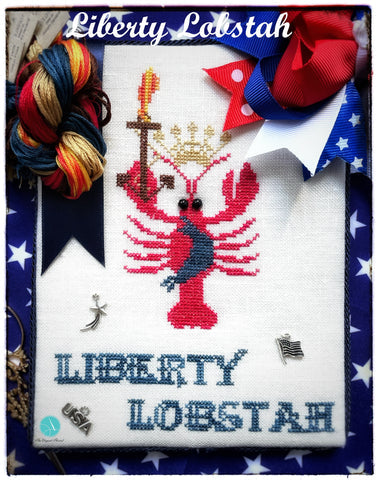 Liberty Lobstah - Chart/Charm Pack / Elegant Thread, The