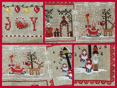 Cardinal Mystery Sampler Part 3 - Christmas Carols & Joy / Mani di Donna