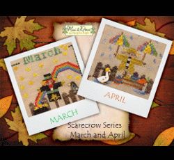 A Year with the Scarecrows - March & April / Mani di Donna