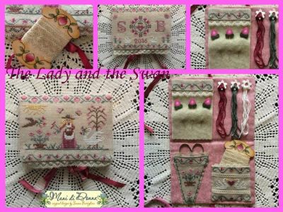 The Lady and the Swan Sewing Set / Mani di Donna