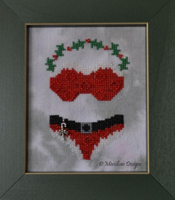 Teenie Weenie Bikini - Santa Baby (chart & charm) / Meridian Designs