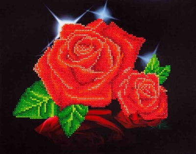Red Rose Sparkle / Diamond Dotz