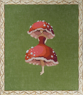 Miss Forest Mushroom The Dark Forest  / Nora Corbett Designs (Mirabilia Designer)