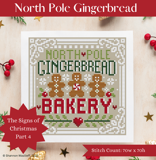 North Pole Gingerbread  / Shannon Christine Designs