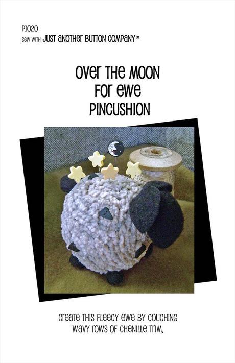 Over the Moon for Ewe Pincushion PDF / Just Another Button Company