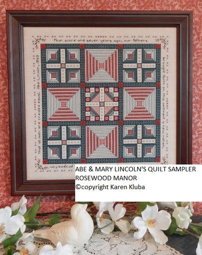 Abe & Mary Lincoln'S Quilt Sampler / Rosewood Manor