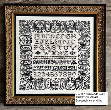 A Royal Alphabet / Rosewood Manor / Pattern