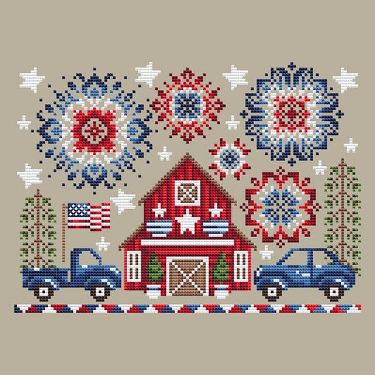 Red, White and Blue / Shannon Christine Designs