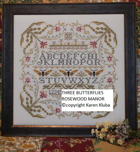 Three Butterflies / Rosewood Manor