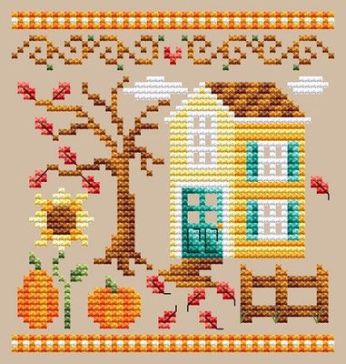 Pumpkin House / Shannon Christine Designs