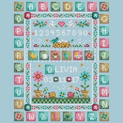 Quilted Baby Sampler / Shannon Christine Designs