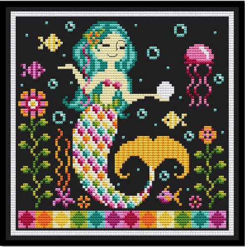 Rainbow Mermaid / Shannon Christine Designs