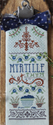 Myrtille et Thym (Blueberry & Thyme) - The French Kitchen Series / Summer House Stitche Workes