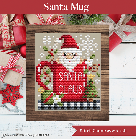 Santa Mug / Shannon Christine Designs / Pattern