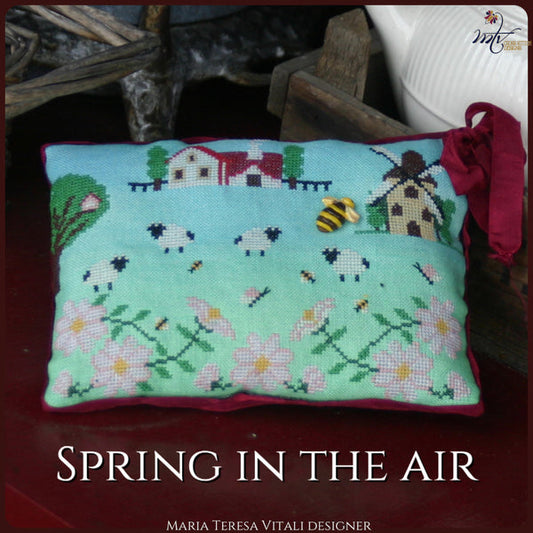 Spring in the Air Pillow / MTV Designs