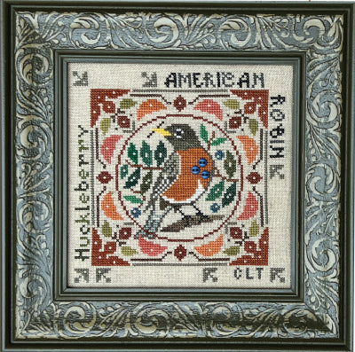 American Robin - Birdie & Berries Series / Tellin Emblem