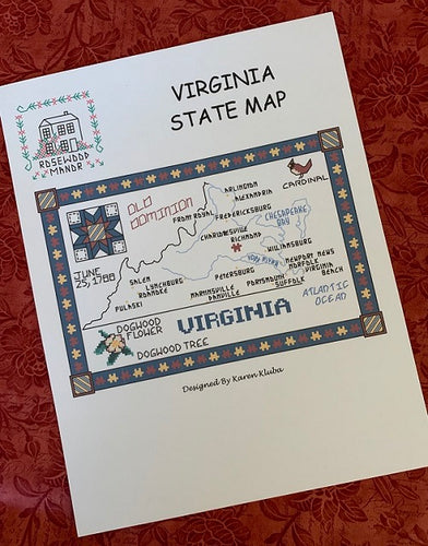 Virginia Map / Rosewood Manor