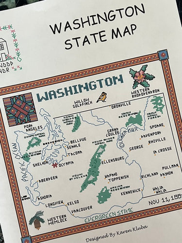 Washington State Map / Rosewood Manor