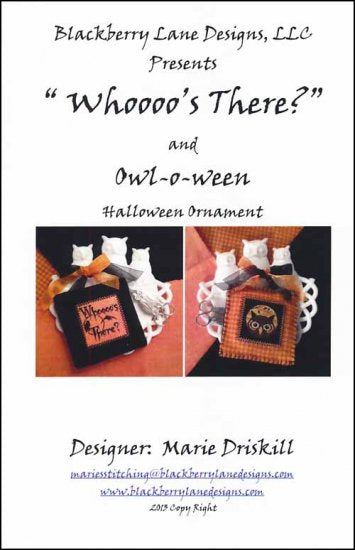 Whoooo's There & Owl-O-Ween / Blackberry Lane Designs