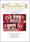 2015 Christmas Ornaments: Joy & Peace / Mani di Donna