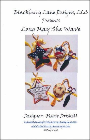 Long May She Wave / Blackberry Lane Designs