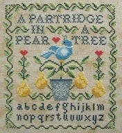 Twelve Days Of Christmas: A Partridge In A Pear Tree / Cottage Garden Samplings