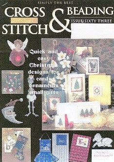Cross Stitch & Beading #63 / Jill Oxton