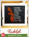Typeface Series: Rudolph / It's Sew Emma