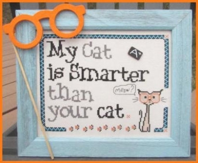 My Cat is Smarter / Designs by Lisa