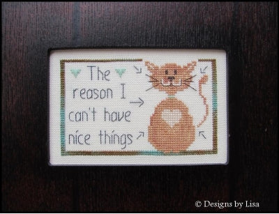 Nice Things I (Cat) / Designs by Lisa