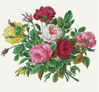 Roses In Their Spendour / Ellen Maurer-Stroh