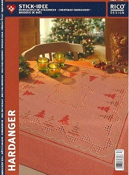 Hardanger #17 - Christmas Embroidery / Rico Designs