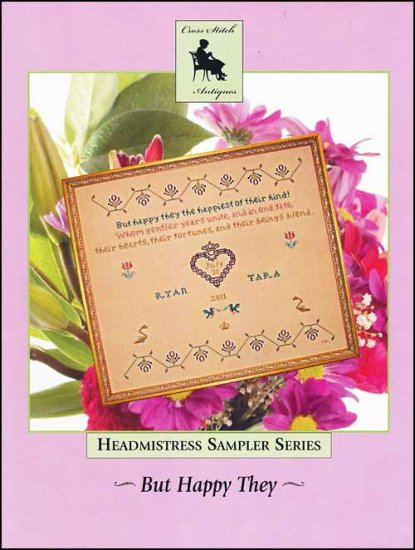 But Happy They Wedding Sampler / Cross Stitch Antiques