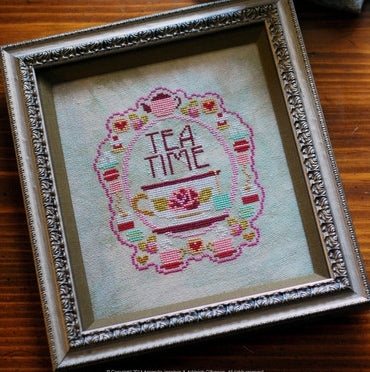 Tea Time / Frosted Pumpkin Stitchery,The