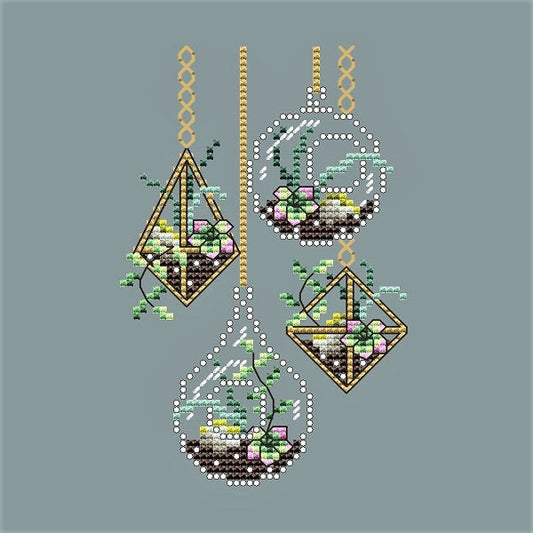 Hanging Succulents / Shannon Christine Designs
