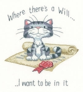 Where There's A Will  Cats Rule by Peter Underhill / Heritage Crafts