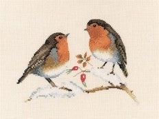 Winter Robins by Valeriie Pfeiffer - Harmony / Heritage Crafts