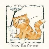 Snow Fun For Me by Peter Underhill - Cats-Rule! / Heritage Crafts