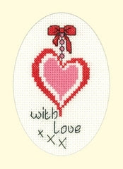 With Love Greeting Cards by Michaela / Heritage Crafts