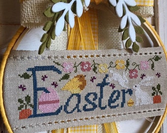 Easter Cross Stitch Pattern / Rovaris