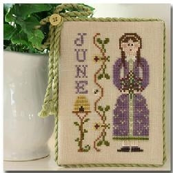 June Calendar Girls Series / Little House Needleworks