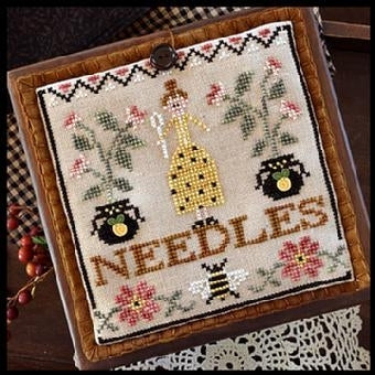 Pretty in Perle Needle Lady Pocket / Little House Needleworks