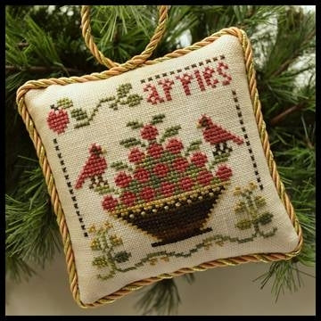 Sweet Apples - The Sampler Tree Ornament Series / Little House Needleworks