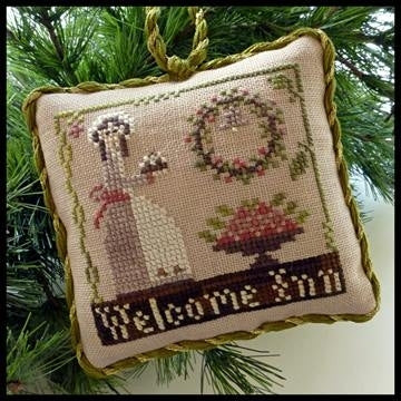 Welcome Inn - The Sampler Tree Ornament Series / Little House Needleworks