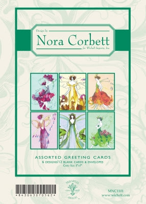 Pixie Couture  Greeting Cards by Nora Corbett / Nora Corbett