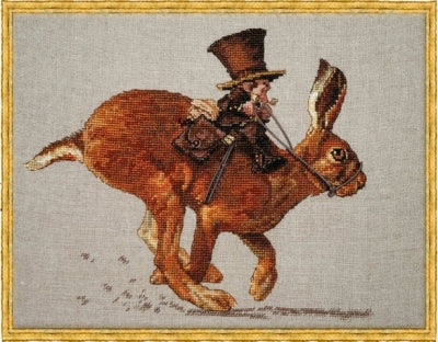 Le Lievre et le Postier  (The Hare and the Postman) / NIMUE