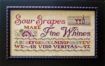 Sour Grapes Make Fine Wine / Primrose Needleworks